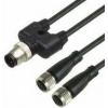 Pepperl+Fuchs V1-G-BK1M-PUR-U-T-V1-G rozdělovač a adaptér pro senzory - aktory , 252973, piny: 4, 4, 1 m, 1 ks