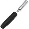 RS PRO Zásuvka na banánky, 4 mm, 30V, 24A, Černá, Vnitřní Pájecí, materiál kontaktu: Mosaz, délka: 22.3 mm, pokovení RS PRO Zásuvka na banánky, 4 mm, 30V, 24A, Černá, Vnitřní Pájecí, materiál kontaktu: Mosaz, délka: 22.3 mm, pokovení