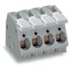 WAGO Svorka PCB, řada: 2716, rozteč: 10 mm, počet řad: 1, počet kontaktů: 2, orientace těla: 30°, Šedá
