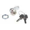 Zámková vložka S klíčem, Klíč, hloubka od panelu k jazýčku: 15.5 mm, Chromová 16.3 x 14.1 mm Euro-Locks a Lowe & Zámková vložka S klíčem, Klíč, hloubka od panelu k jazýčku: 15.5 mm, Chromová 16.3 x 14.1 mm Euro-Locks a Lowe &