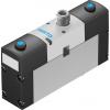 Elektromagnetický ventil 5/2 bistabilní, řada: VSVA-B-B52-H-A1-1R5L M12 x 1 Elektřina, max. průtok: 1400L/min Festo 24V
