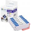 G&G Ink kompatibilní černá, azurová, purppurová, žlutá, foto azurová, foto purpurová NP5-E-2431-6 GP-E24XLBKCMYLCLM-6P G&G Ink kompatibilní černá, azurová, purppurová, žlutá, foto azurová, foto purpurová NP5-E-2431-6 GP-E24XLBKCMYLCLM-6P