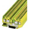 Phoenix Contact 3211809 trojitá svorka ochranného vodiče 6.2 mm rychlé připojení zelená, žlutá 1 ks