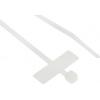 Stahovací páska Nerozpojitelné 100 mm 2.5mm Bílá Nylon 66 RS PRO Stahovací páska Nerozpojitelné 100 mm 2.5mm Bílá Nylon 66 RS PRO