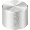 TRU COMPONENTS TC-11613868 otočný knoflík s označením stříbrná (Ø x v) 17 mm x 13 mm hliník, plast 1 ks