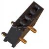 Dutinková lišta DS1065-02-1×4S8BS, 4,4 mm, 1řadá × 4, SMD