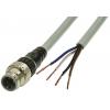 Kabel ovladače snímače, A: Vnější, A: M12, Rovný 4, B: Bez koncovky, B: Vnitřní, 250V dc, IP67, řada: XS5 Omron 5 m Kabel ovladače snímače, A: Vnější, A: M12, Rovný 4, B: Bez koncovky, B: Vnitřní, 250V dc, IP67, řada: XS5 Omron 5 m