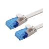 Value 21.99.2010 RJ45 síťové kabely, propojovací kabely CAT 6A U/UTP 0.50 m šedá nestíněný, plochý, pozlacené kontakty 1 ks Value 21.99.2010 RJ45 síťové kabely, propojovací kabely CAT 6A U/UTP 0.50 m šedá nestíněný, plochý, pozlacené kontakty 1 ks
