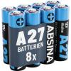 Absina speciální typ baterie 27 A alkalicko-manganová 12 V 28 8 ks Absina speciální typ baterie 27 A alkalicko-manganová 12 V 28 8 ks