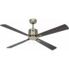 CasaFan ECO NEO III 132 MA-NB/KI WiFi Flügel Nussbaum/Kirsche stropní ventilátor 27 W (Ø x v) 132 cm x 360 mm starožitná mosaz s dálkovým ovládáním, s
