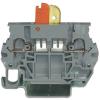 RS PRO Odpojovací svorkovnice, 300V Šedá 4mm² 1 Pružinová svorka RS PRO Odpojovací svorkovnice, 300V Šedá 4mm² 1 Pružinová svorka