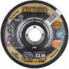 Rhodius XTK6 EXACT 210828 řezný kotouč lomený 115 mm 1 ks nerezová ocel, ocel