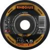 Rhodius XT10 206165 řezný kotouč rovný 125 mm 1 ks nerezová ocel, ocel