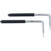 KS Tools 150.1611 Otevírací drát ke dveřím, tlačítko a pomocný hák