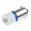 RS PRO Kontrolka barva světla Modrá, objímka žárovky: BA9 Jednočipové, průměr: 10 mm RS PRO Kontrolka barva světla Modrá, objímka žárovky: BA9 Jednočipové, průměr: 10 mm