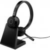 Jabra Evolve 65 TE Link390a UC Stereo Headset otevřená (On Ear) Bluetooth® černá headset, Indikátor nabití Počítače Jabra Evolve 65 TE Link390a UC Stereo Headset otevřená (On Ear) Bluetooth® černá headset, Indikátor nabití Počítače