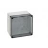 Rittal Nástěnná krabice, řada: PK IP66 Plastové RAL 7035 182 mm Průhledné dveře 180 mm 111 mm