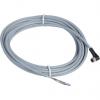 Kabel ovladače snímače, A: Vnitřní, A: Pravoúhlý 4, 60 V ac, 75V dc, IP65, IP67, řada: XZ Telemecanique Sensors 5 m