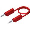 Hirschmann Test & Measurement CO MLN 100/2,5 měřicí kabel lamelová zástrčka 4 mm lamelová zástrčka 4 mm 1.00 m červená 1 ks Hirschmann Test & Measurement CO MLN 100/2,5 měřicí kabel lamelová zástrčka 4 mm lamelová zástrčka 4 mm 1.00 m červená 1 ks
