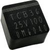 TRU COMPONENTS elektrolytický kondenzátor SMD 0604 100 µF 25 V 20 % (d x š x v) 6.5 x 6.5 x 4.0 mm 1 ks