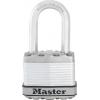 Master Lock Visací zámek Klíč Odolnost vůči povětrnostním vlivům, Nerezová ocel Obojí 8 mm třmen, Stříbrná 48mm Master Lock Visací zámek Klíč Odolnost vůči povětrnostním vlivům, Nerezová ocel Obojí 8 mm třmen, Stříbrná 48mm