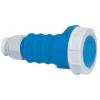 Bals Průmyslový napájecí konektor, IP67, Kabel barva Modrá, 16 A 2P+PE, 230 V