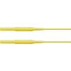 Schützinger bezpečnostní měřicí kabely zástrčka 4 mm zástrčka 4 mm 50.00 cm žlutá 1 ks