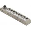 Weidmüller SAI-8-S-3P-M8L-M12-2AND 2512820000 pasivní box senzor/aktor rozdělovač M12 s kovovým závitem 1 ks