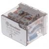 Finder Výkonové relé 4PDT Montáž na plošný spoj 12A 12V dc 56