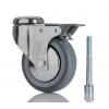 2877PJO100P30CHC10X90 Tente Otočné 80 kg 100 mm, Pryž