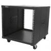 StarTech.com Serverový rack Černá 9 U, Ocel s 4 sloupky rámem 59.5 mm 477 mm 477 mm