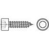 TOOLCRAFT 1067949 kulatý šroub do plechu 5.5 mm 70 mm vnitřní šestihran 88312 nerezová ocel A2 200 ks