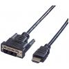 Value HDMI kabel Zástrčka HDMI-A, Zástrčka HDMI-A 1.00 m černá 11.99.5...