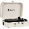 Denver VPL-130 USB gramofon krémově bílá