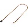 TRU COMPONENTS zásuvkový konektor s vodiči 4, rozteč 2.54 mm, 1244004, 1 ks