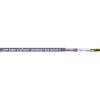 Napájecí kabel 2žilový plocha průřezu 0.34 mm², 250V ac Stíněný Polyuretan plášť, Purpurová, vnější průměr: 6.9 mm Lapp
