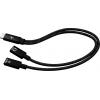 i-tec USB 2.0 adaptér [1x USB-C® zástrčka - 1x USB-C® zásuvka, USB-C® zásuvka (nabíjení)] C31DUALSPLITTERCBLPD 0.3 m