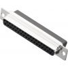 MH Connectors MHDBC37-SS 2101-0190-14 D-SUB zásuvková lišta 180 ° Pólů: 37 krimpované 1 ks