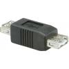 Roline USB 2.0 adaptér [1x USB 2.0 zásuvka A - 1x USB] 0 mm