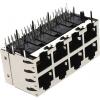 Molex Molex 445200004 CAT5 STCKD MULTIPORT 445200004 zásuvka Počet pólů 8P8C 1 ks