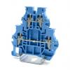 RS PRO Napájení přes svorkovnici, 1kV Modrá 4mm² 2 Objímka RS PRO Napájení přes svorkovnici, 1kV Modrá 4mm² 2 Objímka