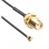 Koaxiální kabel, řada: SMA U.FL, Černá Fluorovaný ethylenpropylen, vnější průměr: 1.32 mm OD 200 mm 50 Ω TE Connectivity Koaxiální kabel, řada: SMA U.FL, Černá Fluorovaný ethylenpropylen, vnější průměr: 1.32 mm OD 200 mm 50 Ω TE Connectivity