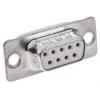 Amphenol Communications Solutions Konektor D-Sub, počet kontaktů: 9, orientace těla: Rovný 2.74 mm, Montáž do panelu
