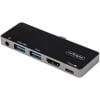 StarTech.com Dokovací stanice, 3840 x 2160 pixel, počet zobrazení: 1, počet portů USB: 3, video připojení: HDMI, StarTech.com Dokovací stanice, 3840 x 2160 pixel, počet zobrazení: 1, počet portů USB: 3, video připojení: HDMI,