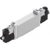 Elektromagnetický ventil 5/2, řada: VUVG Solenoid, max. průtok: 680L/min Festo 24V dc