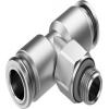 Festo Nasunovací armatura, řada: NPQR, 8099101, Male Thread G 3/8 in G 3/4, 12 mm Zásuvný Potravinářský stupeň Festo Nasunovací armatura, řada: NPQR, 8099101, Male Thread G 3/8 in G 3/4, 12 mm Zásuvný Potravinářský stupeň
