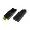 RS PRO Adaptér HDMI, orientace těla: Rovný, adaptér z typu: HDMI Vnější, HDMI, adaptér z typu: Otočné upevnění Vnitřní, RS PRO Adaptér HDMI, orientace těla: Rovný, adaptér z typu: HDMI Vnější, HDMI, adaptér z typu: Otočné upevnění Vnitřní,