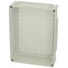 Fibox Base, PC Openings, 4x size 2 flange 3530133 spodní část pouzdra 380 x 280 x 100 polykarbonát šedobílá (RAL 7035) 1 ks