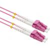 Value 21.99.8836 optické vlákno optické vlákno kabel 15.00 m fialová [1x zástrčka LC - 1x zástrčka LC] 50/125 µ Multimode OM4
