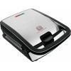 Tefal SW 854 D Snack Collection vaflovač nepřilnavý povlak, automatické přizpůsobení teploty černá, nerezová ocel kartáčovaná
